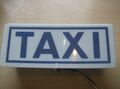 Original vintage Taxi Schild - 1940er - 50er Jahre Chrom - Dachschild beleuchtet