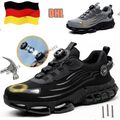 2024 Herren Leichte Arbeitsschuhe Stahlkappe S3 Sport Sneaker Sicherheitsschuhe