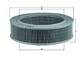 KNECHT LUFTFILTER MOTORLUFTFILTER FILTER LX264 FÜR MERCEDES GAZ T1 + /TN 68-13