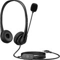 HP USB G2, Headset, schwarz