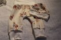 Babyset-Pumphose+Mütze-Jogginghose-Handmade-Gr 56-62-68-Öko-Tex-Geburt.-1