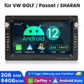 Wireless Carplay Android 12 GPS Navi Autoradio SWC USB für VW Polo 4 MK4 PASSAT