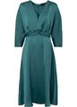 Neu Cocktailkleid Gr. 48 Petrolblau Damen Kleid Abendkleid Midikleid Dress