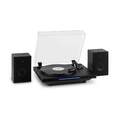 Schallplattenspieler Turntable Vinyl Stereo Lautsprecher Boxen Bluetooth