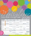 Multiplaner - Colour your time 2025 Verlag Korsch