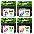 4x 903XL Kompatibel für HP 903 Druckerpatronen XL Officejet Pro 6960 6970 6978