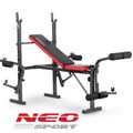 Hantelbank Trainingsbank Fitnessbank Kraftstation Trainingsstation Neo-Sport