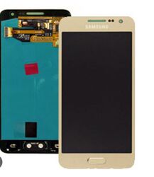 ORIGINAL Samsung Galaxy A3 (2017) A320F LCD BILDSCHIRM DISPLAY DIGITIZER GOLD RAHMEN