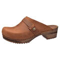 Sanita Wood-Ursana Open Clog Chestnut Gr.42 -