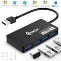 4 Port USB 3.0 Verteiler Super Speed Daten HUB Adapter für Notebook Laptop PC