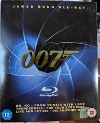 James Bond 007 Box kein Deutsch 6x blu ray