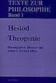 Theogonie von Hesiod | Buch | Zustand sehr gut