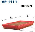 FILTRON AP111/1 Luftfilter Luftfiltereinsatz für Mazda 