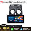 Carplay 10.33" Autoradio 6+128GB Android 12 GPS Navi WIFI Für Nissan Qashqai J10