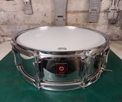 Vintage 80er Premier 1005 14x5,5" Stahl, Snare Drum (überholt)