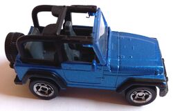 Siku 1342 Jeep Wrangler blau blaumetallic neuwertig
