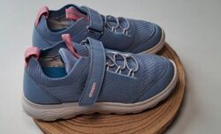 Geox Sneaker Mädchen blau Gr. 35 Schöne leichte Schuhe! Tolles Fußbett!