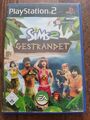 Die SIMS 2 - GESTRANDET + Booklet - Sony PlayStation2 - USK 0 - Neuwertig