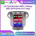 9.7" Autoradio für Ford Mondeo MK4 2007-2010 BT CarPlay Android12 Navigation GPS