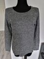 Damen Pullover mit Glitzer Gr 36 38 S M Neuwertig Strickpullover C&A