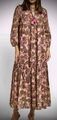 FROGBOX MAXI KLEID PRINCESS goes HOLLYWOOD GRACE GR 38-42 PAISLEY