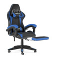 Gaming Stuhl Gamer Stuhl Racing Stuhl mit Fußstütze Ergonomischer Zocker Stuhl