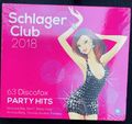 SCHLAGER CLUB 2018 (63 DISCOFOX PARTY HITS-BEST OF DIGIPAK) 3 CD NEUF