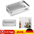 Duschablage ohne Bohren, Duschkorb aus Edelstahl, Ablage Dusche, Bad Regal Neu