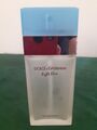 Empty DOLCE GABBANA hellblau 50 ml. Eau de Toilette Flasche