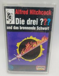 Kassette MC Die drei ??? Fragezeichen Europa Hörspiel Alfred Hitchcock Abenteuer