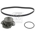 1x Wasserpumpe + Zahnriemensatz FEBI BILSTEIN 45139 passend für AUDI VW