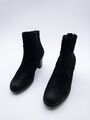 Gabor Damen Ankle Boots Absatzschuh Stiefelette schwarz Gr 38 EU Art 15676-98
