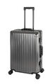 Tokyo Aluminium Reise Koffer Trolley M - 4 Rollen Alu Hartschale 66x42x26cm 66L