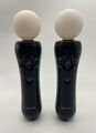 2x Sony PlayStation Move Motion Controller | CECH-ZCM1E | PS3 | PS4 | schwarz