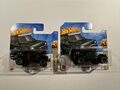 2x Hot Wheels '95 Jeep Cherokee Grün Baja Blazers 2022 150/250