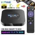 Smart TV BOX 2024 Android 11.0 4K WIFI RK3318 Quad-Core HDMI Media Player 1+8GB