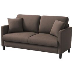 2 Sitzer Sofa Couch Sitz Doppelsofa im Modern-Stil Sofa Für Wohnzimmer 3 Farbe