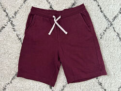 H&M ~ Sweatshorts/Baumwollshorts~ dunkelrot ~ knielang ~ M ~ top wie Neu 