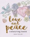 Love and Peace Colouring Book 9781788885461 - Free Tracked Delivery