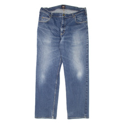 Lee Herrenjeans blau normal gerade Steinwäsche W34 L28