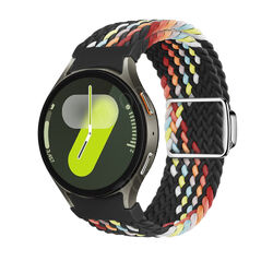 Für Samsung Galaxy Watch FE 7 6 5 4 40 44mm Nylon Magnet Ersatz Armband Quickfit