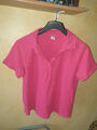 Up Fashion,  Damenshirt, Poloshirt, Gr. 44/46, magenta, mit Stickerei