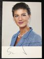 Handsignierte AK Autogrammkarte *SAHRA WAGENKNECHT* Deutsche Politikerin #2