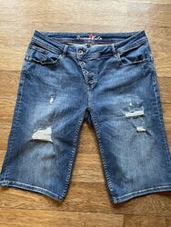 Buena Vista Jeans Shorts Malibu Stretch Damen Größe XL blau