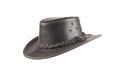 HOOLEY Outdoor Western Lederhut Australien Cowboy Lederhut Reiterhut Freizeithut