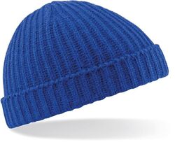 Fischermütze Herren Beanie Mütze Strickmütze Strick Trawler Dogger Kurze Neu