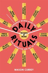 Daily Rituals Women at Work | Mason Currey | Englisch | Taschenbuch | XVIII