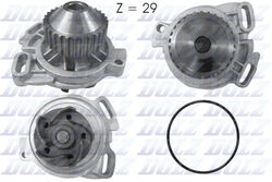 DOLZ Wasserpumpe für Audi Cabriolet 8G7 B4 90 81 85 B2 89 89Q 8A B3 100