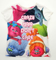 Trolls Mädchen T-Shirt Kurzarmshirt Gr. 110/116 (5-6 Jahre)   100% Baumwolle