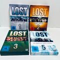 4 x DVD Box - Lost - Staffel 1 2 3 5 - u.a. FSK 18 - GUT